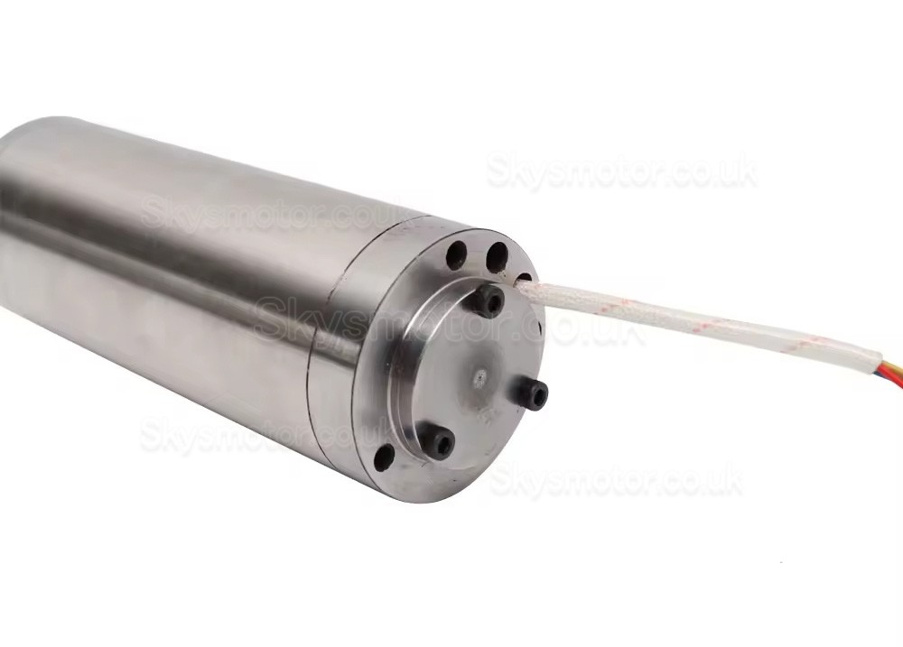 Water Cooled CNC Spindle Motor JGD-48-0.3k 75V 0.3kW 60000RPM ER8 Collet 333-10000HZ